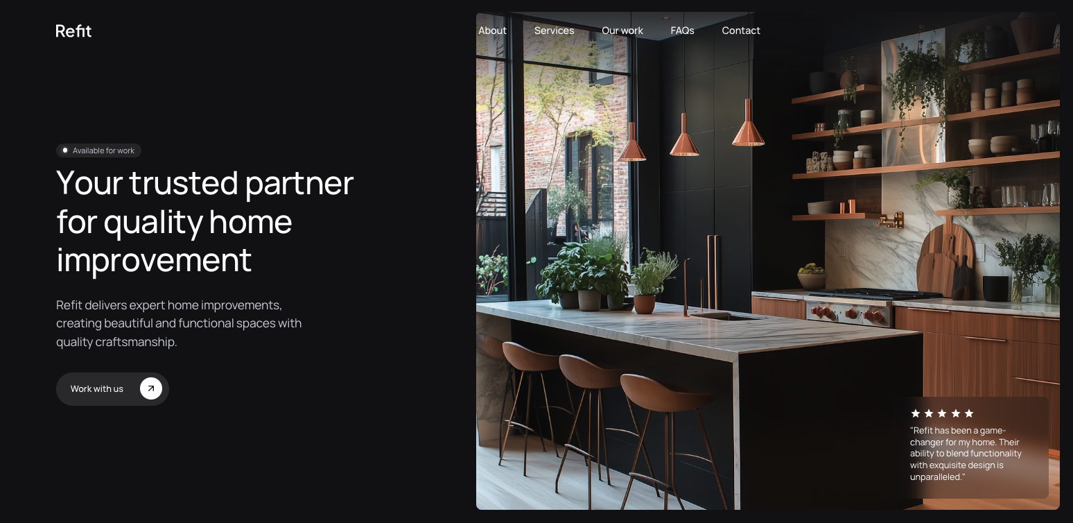 business website example