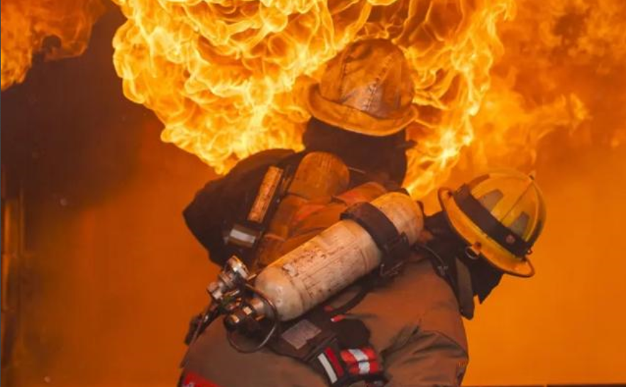 Emergency evacuation illustration