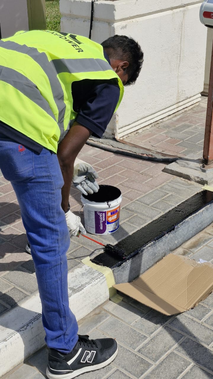 Curb Painting
