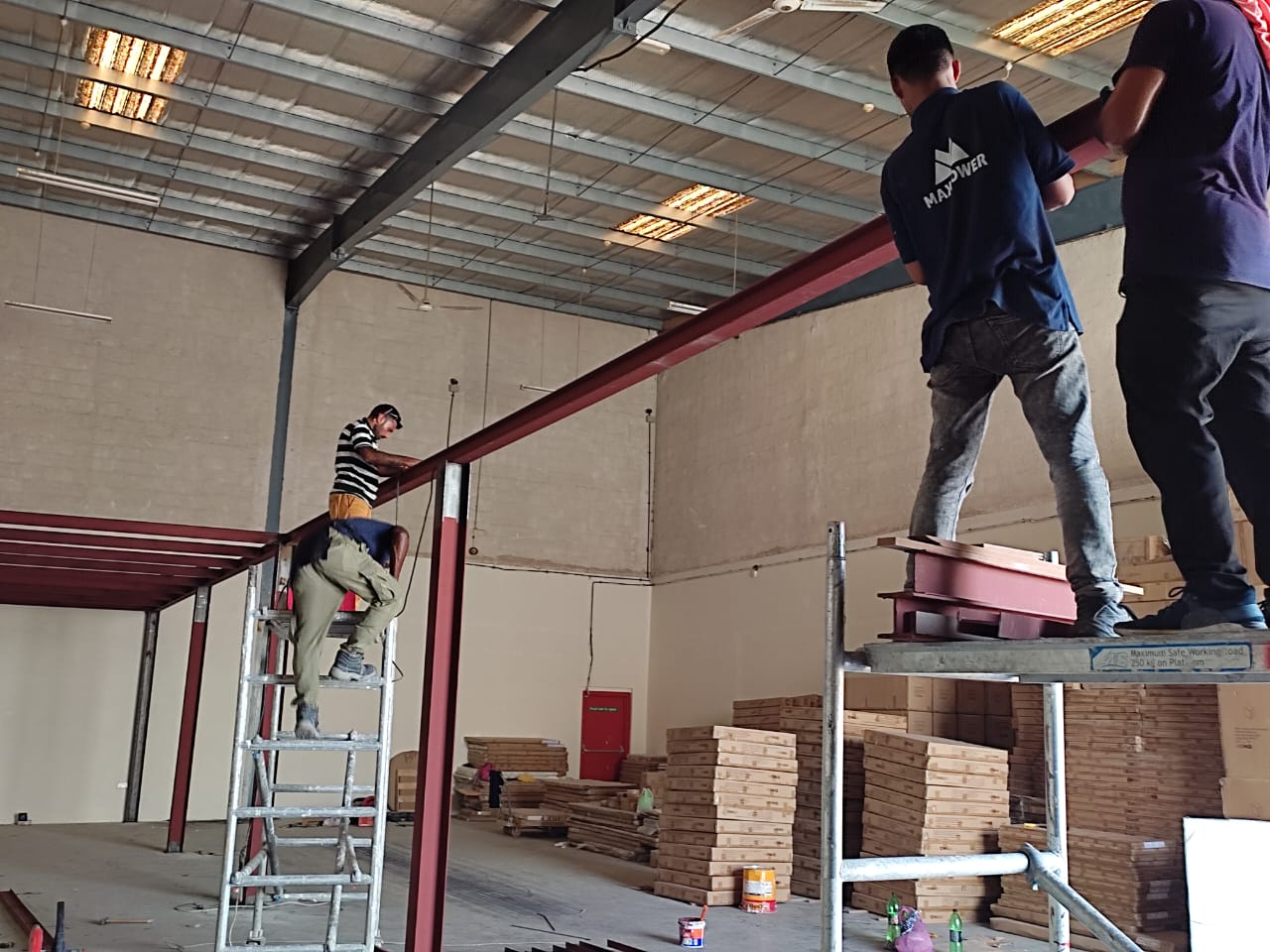 Mezzanine Floor Work