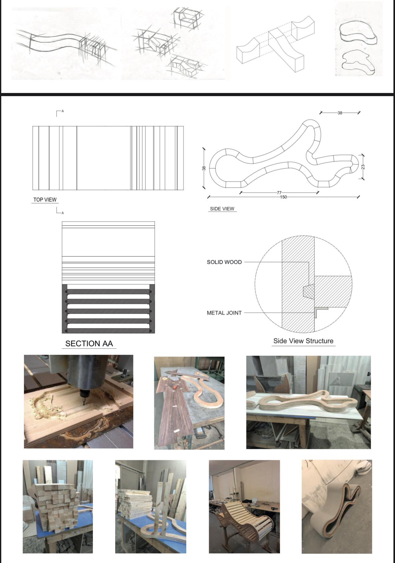 Blue Chair in Workshop
