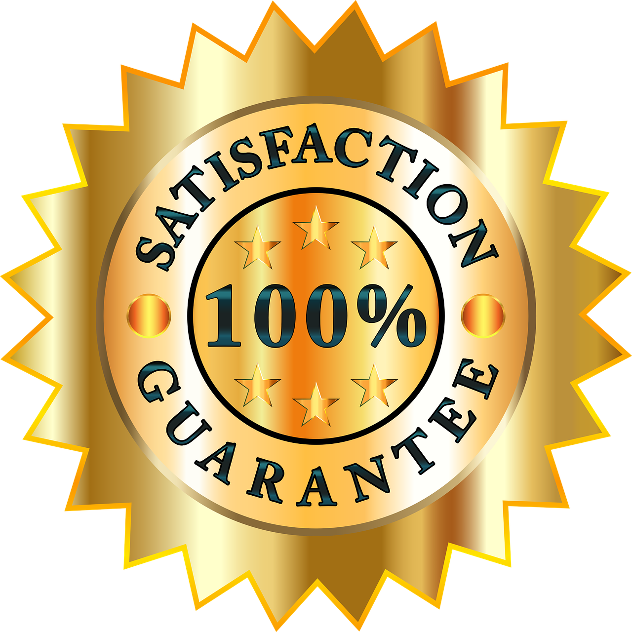 100% Satisfaction Guarantee