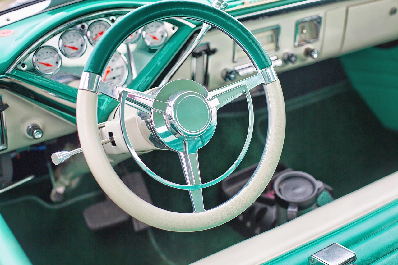 Car interior background