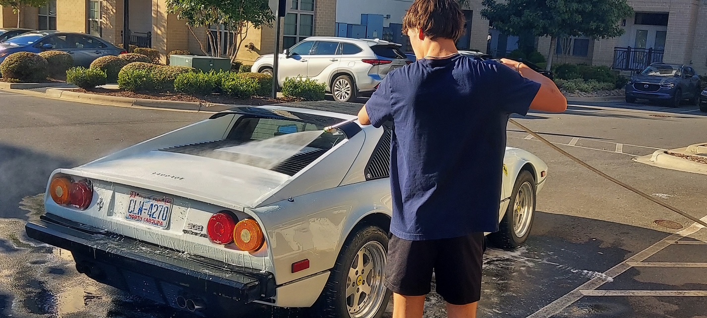 Car detailing background