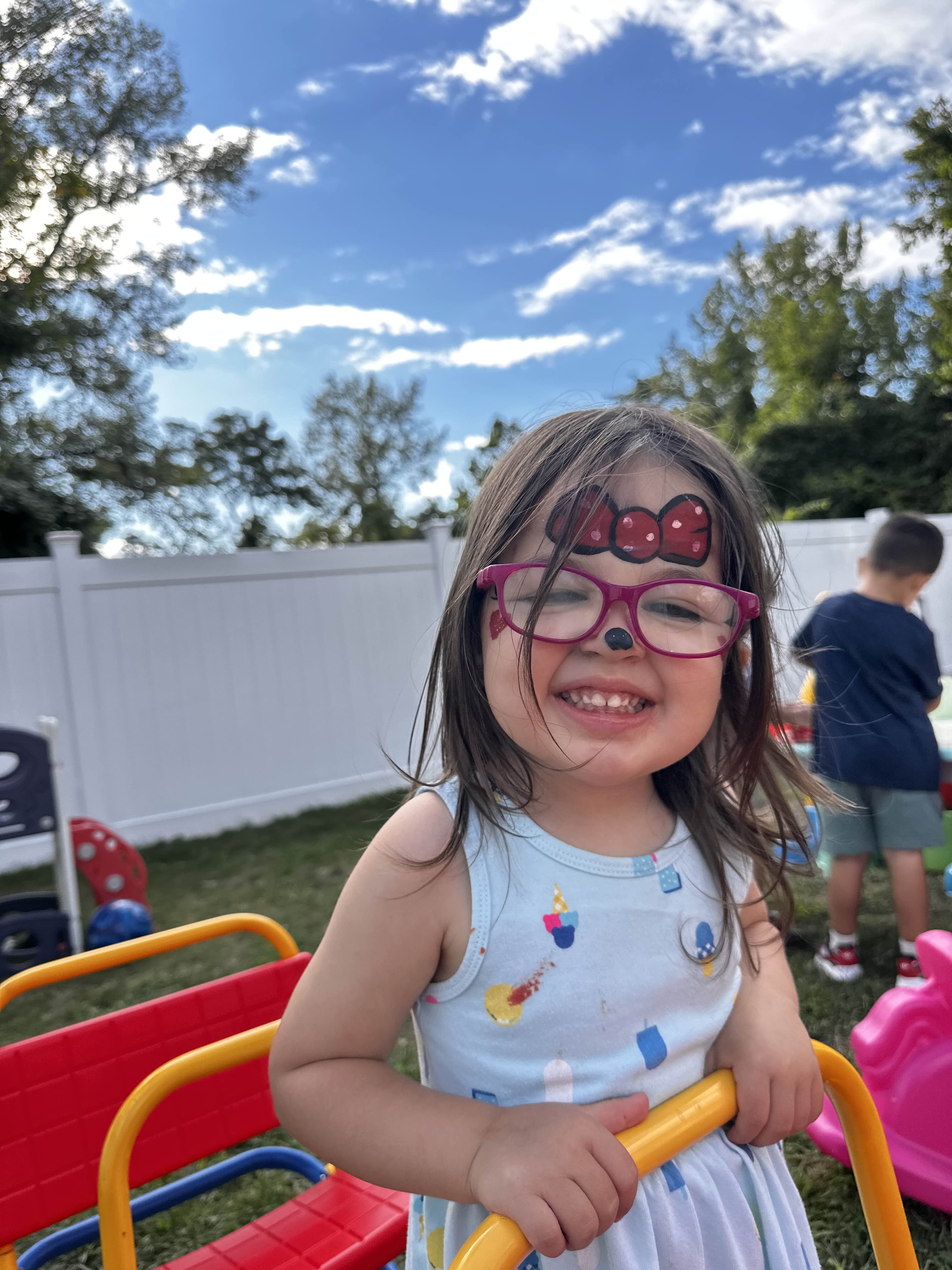 Happy children playing and learning at First Steps Daycare