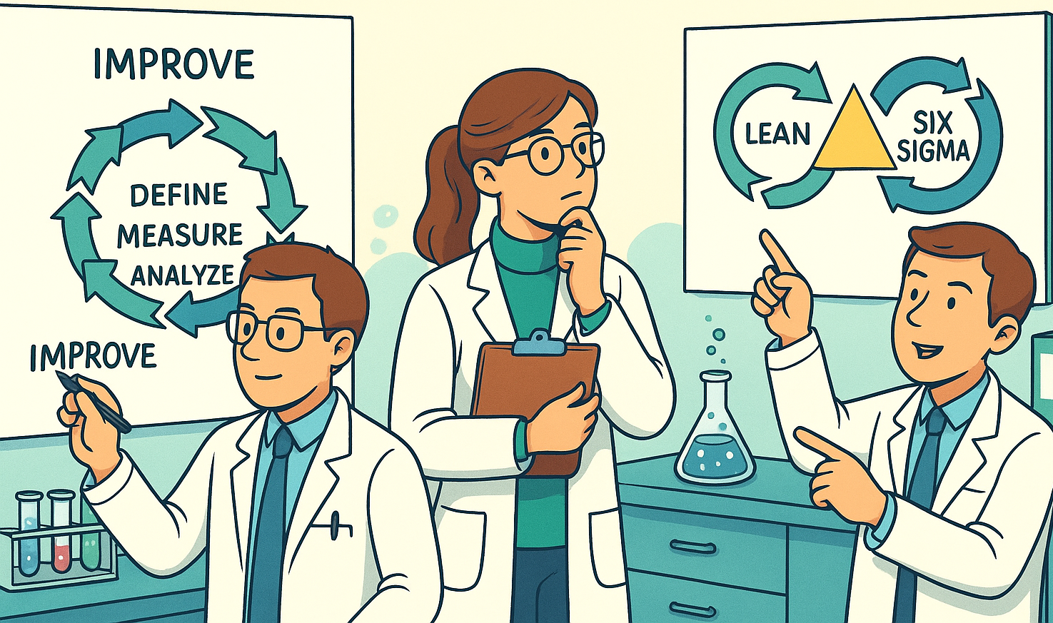 Lean Six Sigma for Research