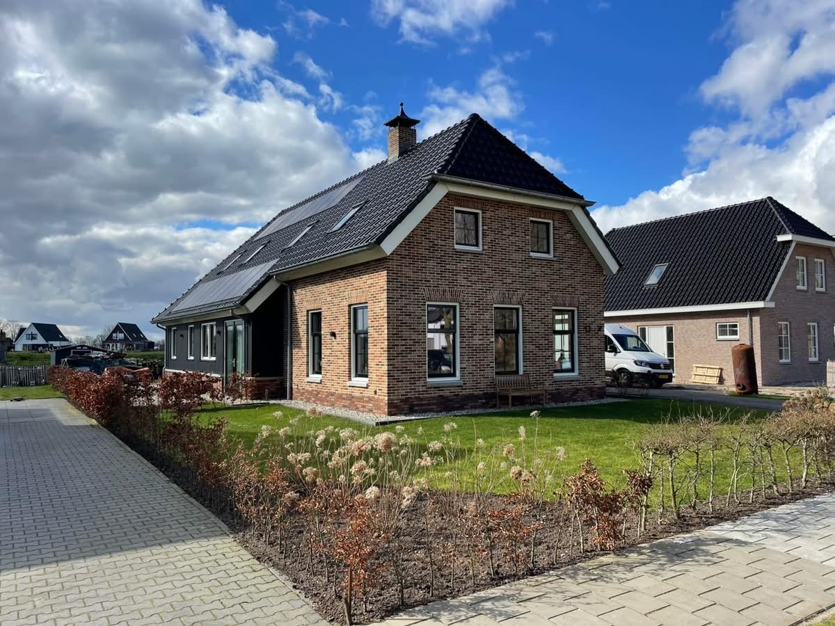 Landelijke nieuwbouw woning