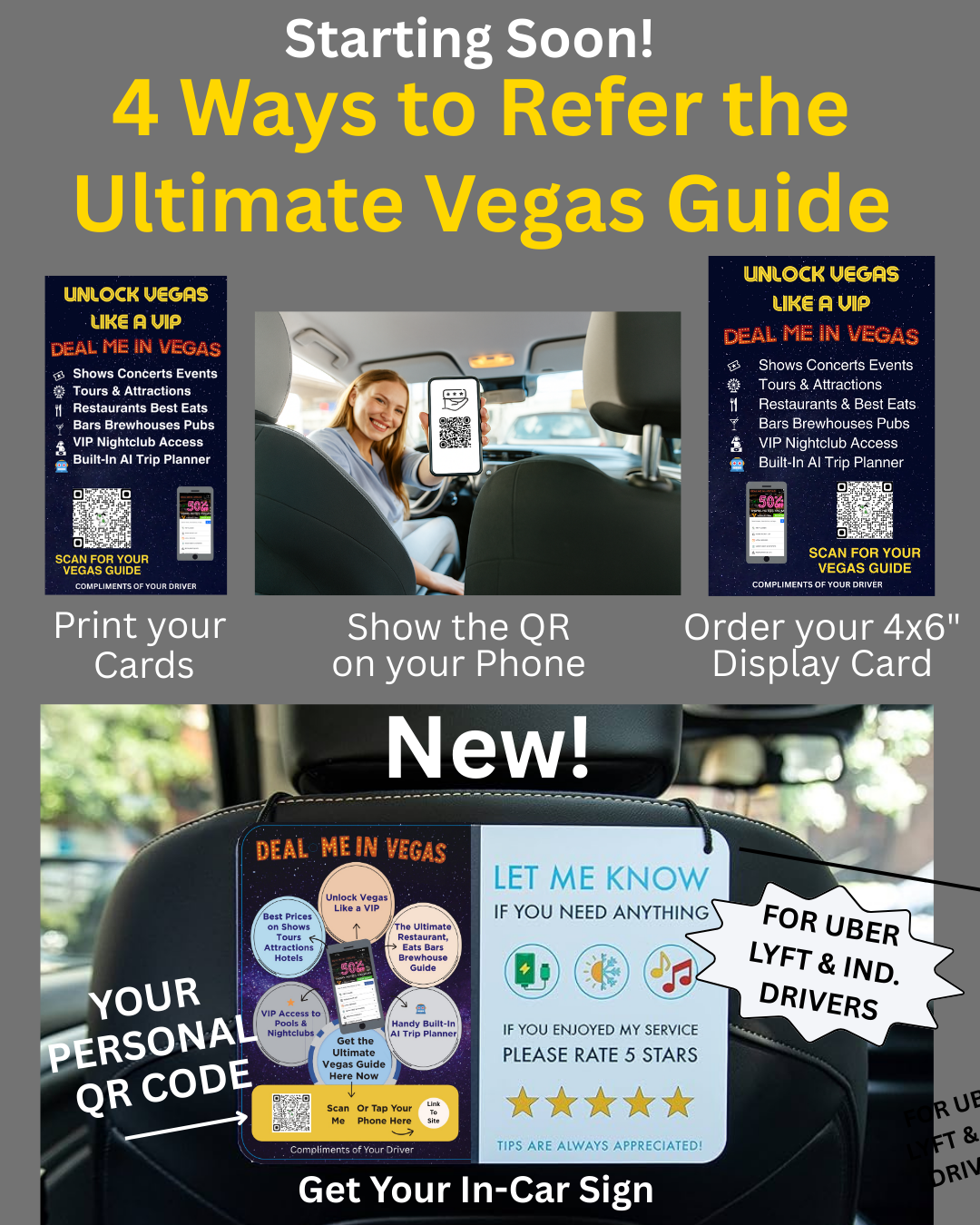 4 Ways to Refer the Ultimate Vegas Guide