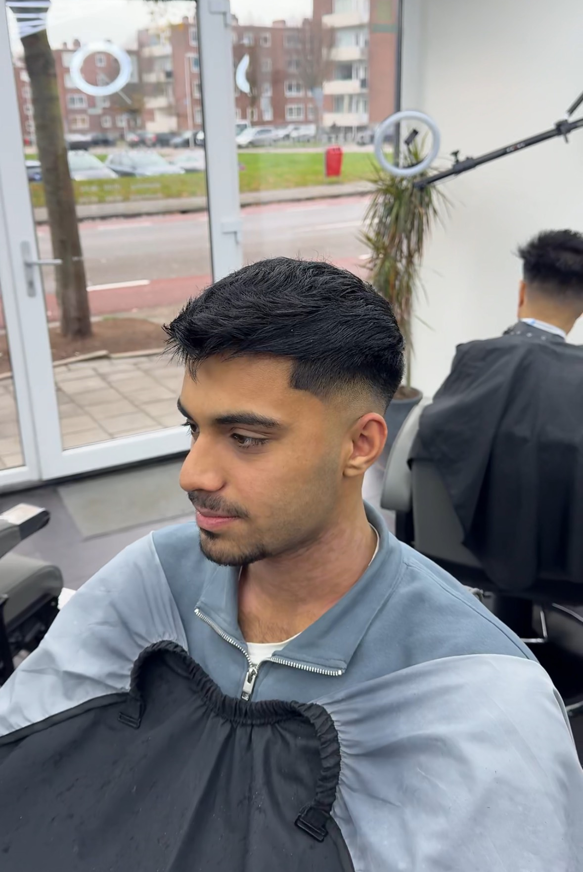 Man, Curly fade, Barbershop Sada