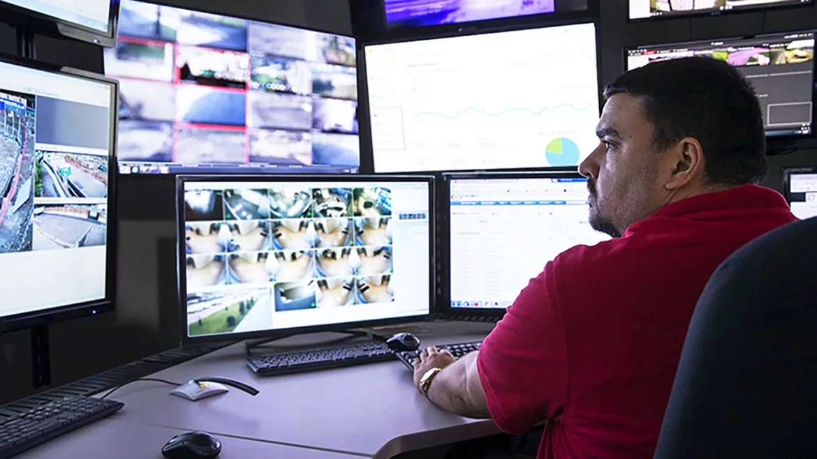 High Tech Security Monitoring