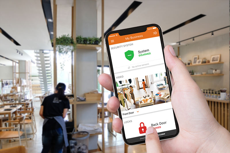 Security Alarm System Control Panel