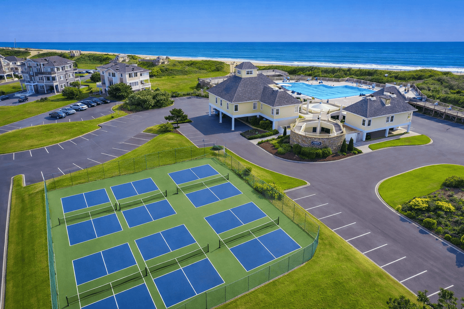 Pickleball courts