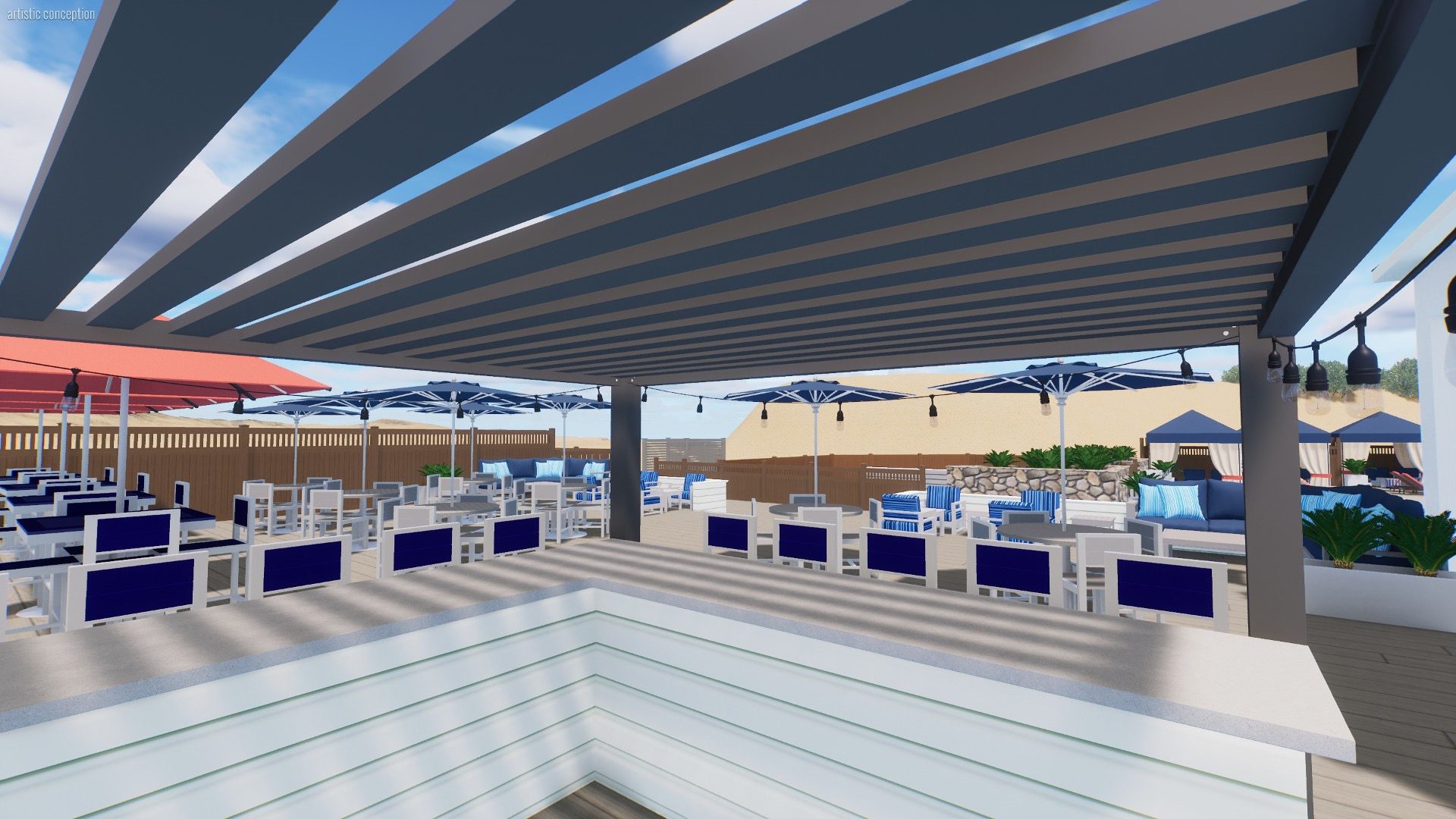 Pergola & Bar