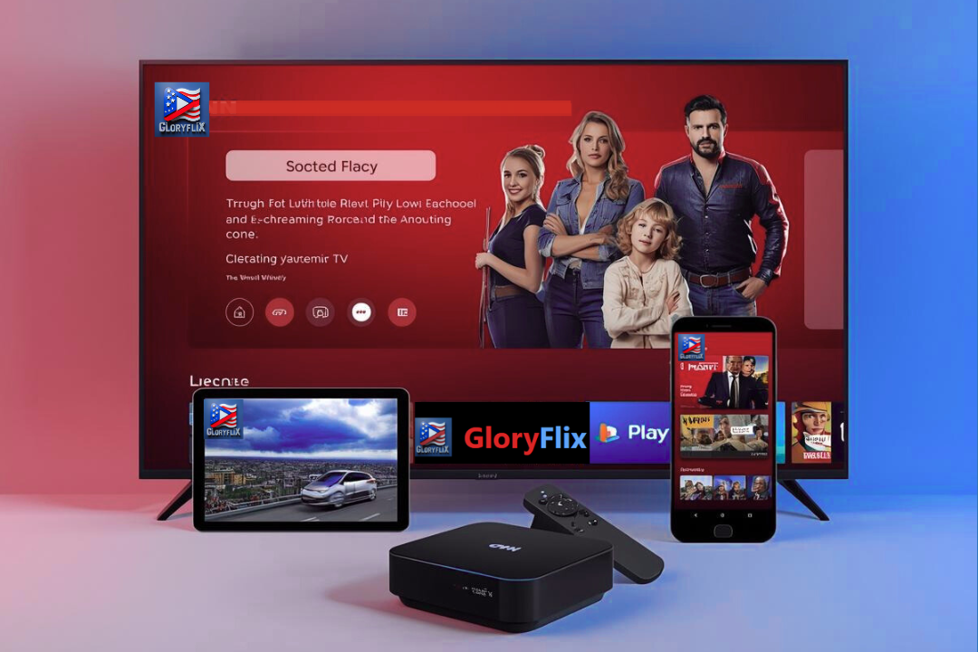 GloryFlix on all devices - Smart TV, Laptop, Mobile, Tablet, Streaming Box