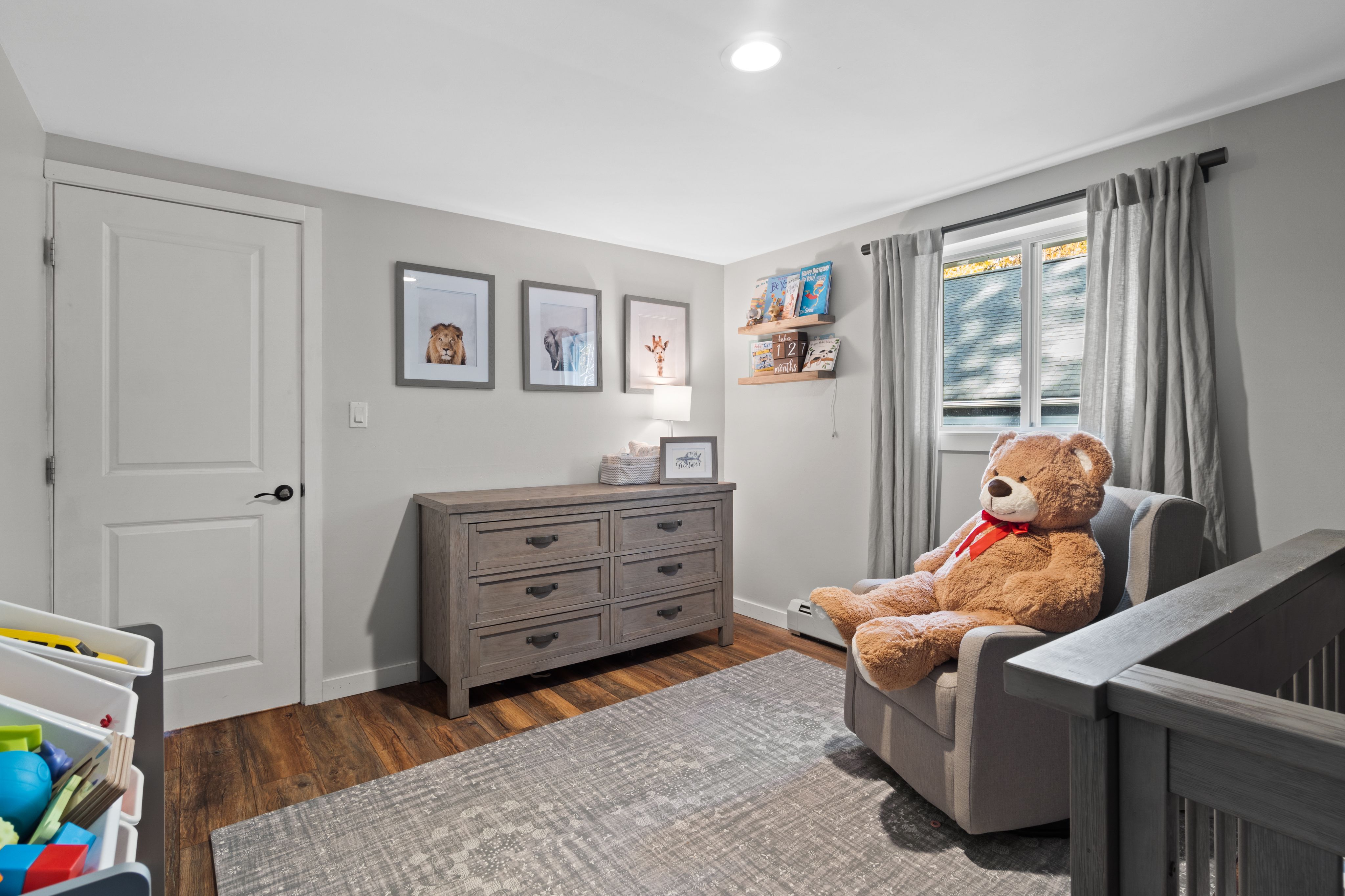Nursery with teddy bear