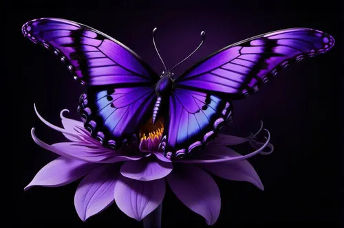 Purple Butterfly