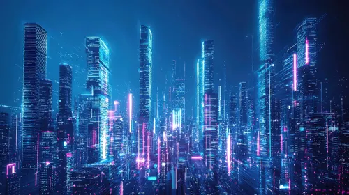 Modern corporate skyscraper architecture