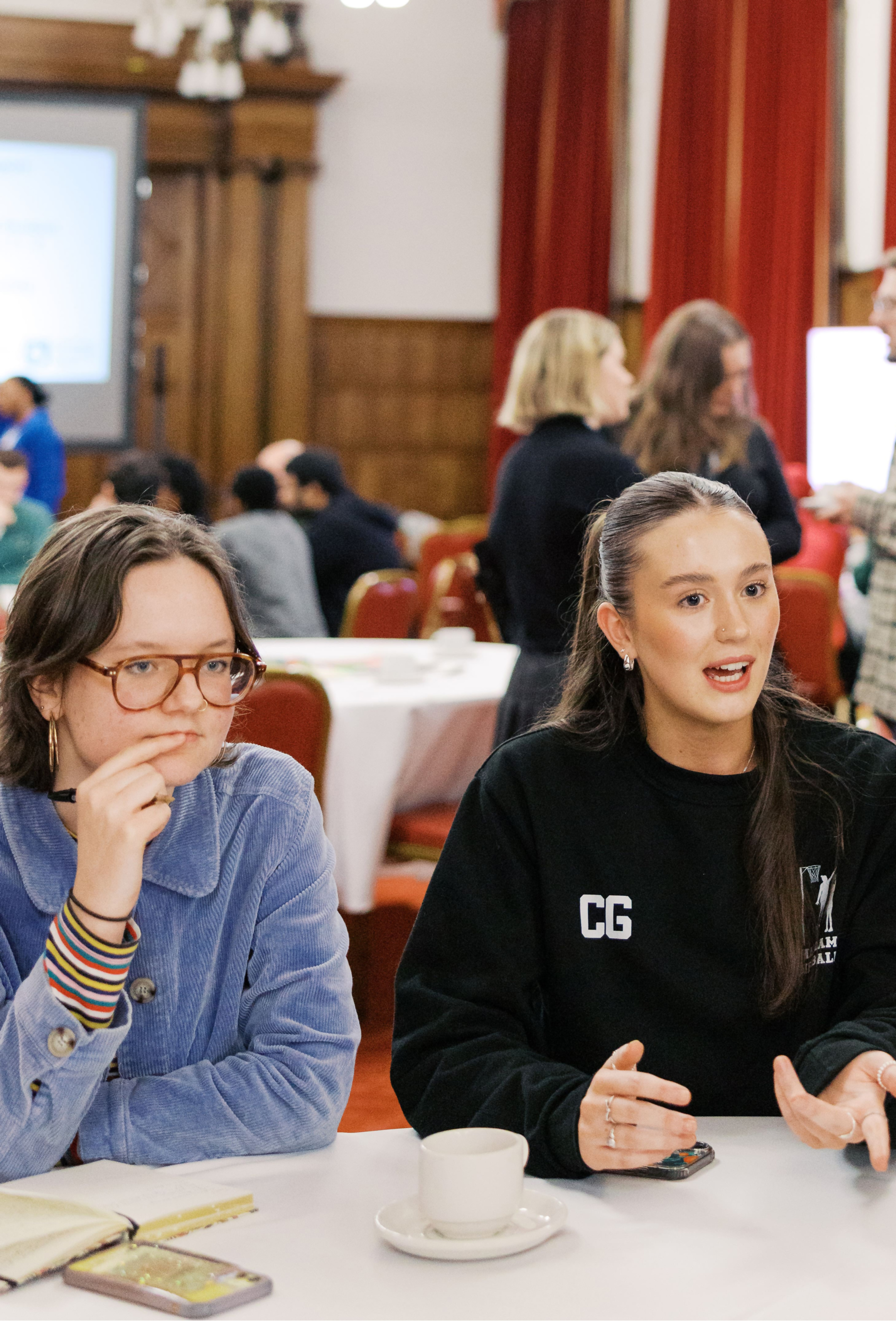 Applause from audience