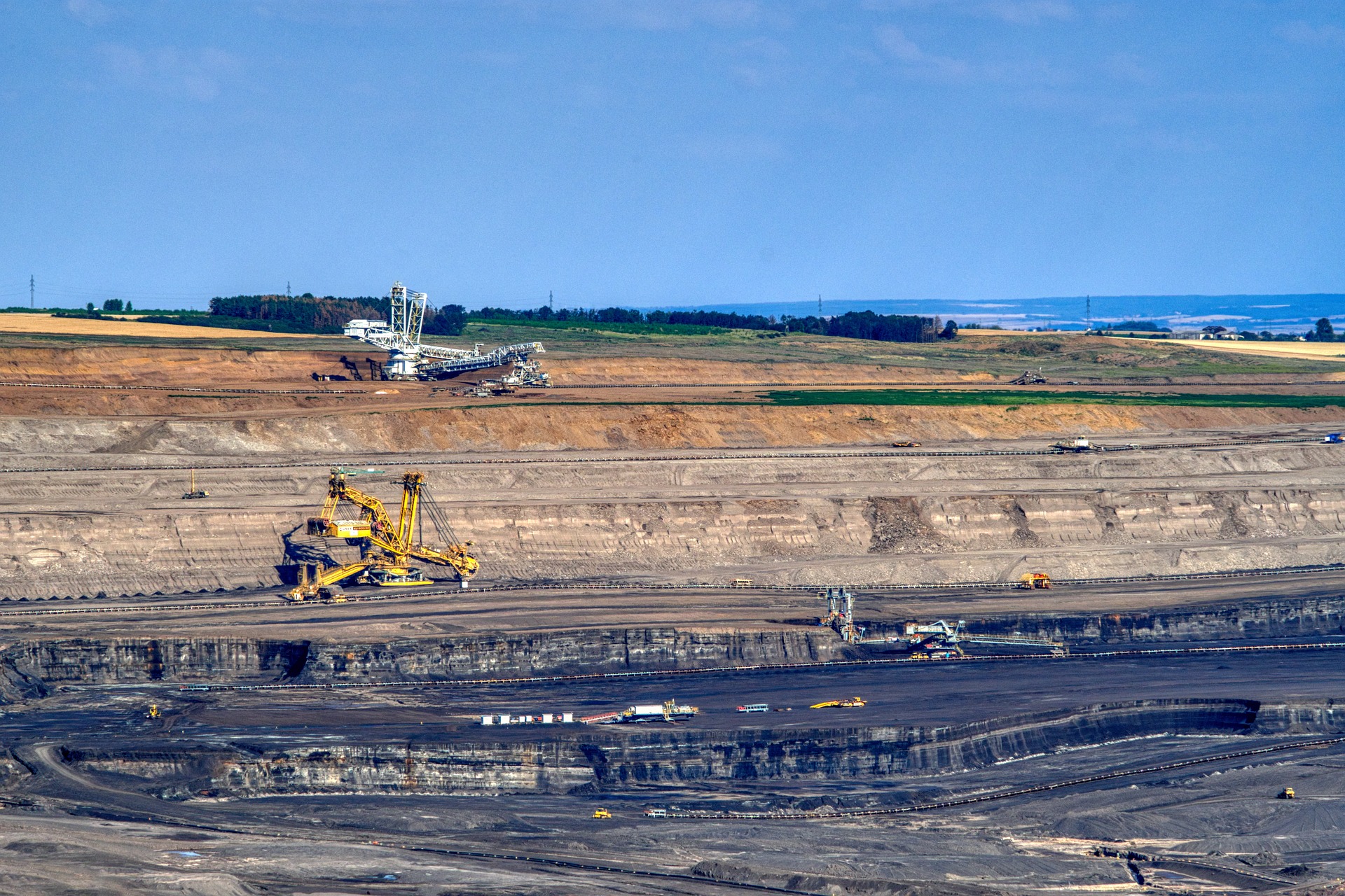 Mining operation landscape
