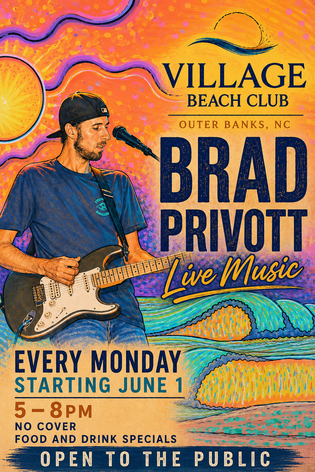 Brad Privott Poster
