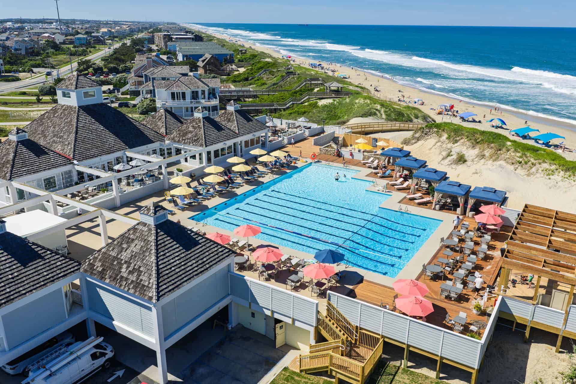 Beachfront Aerial View
