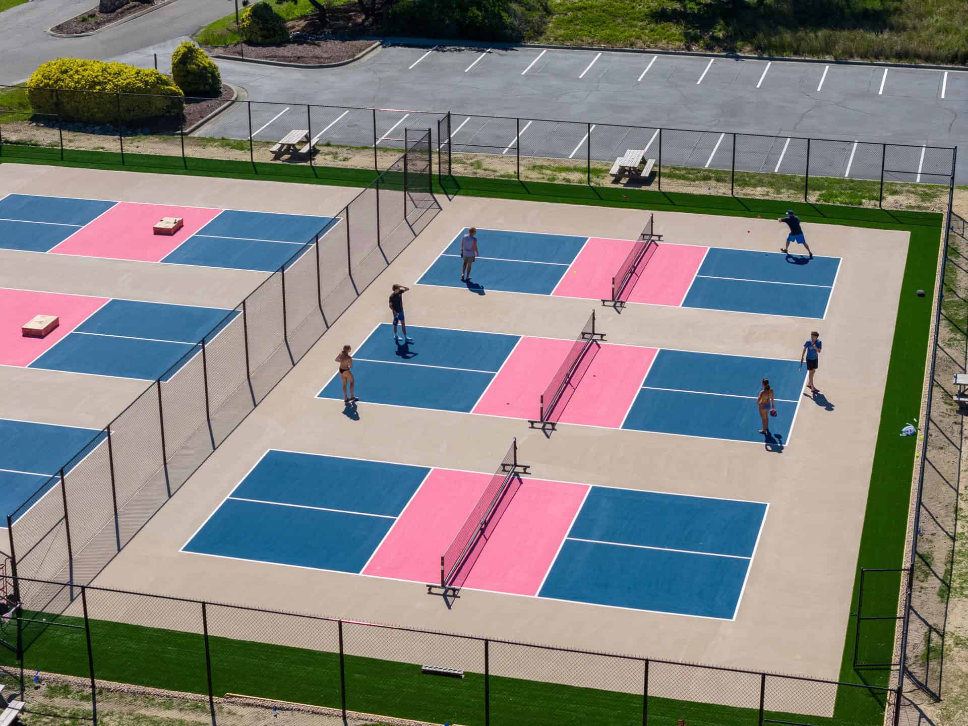 Pickleball courts