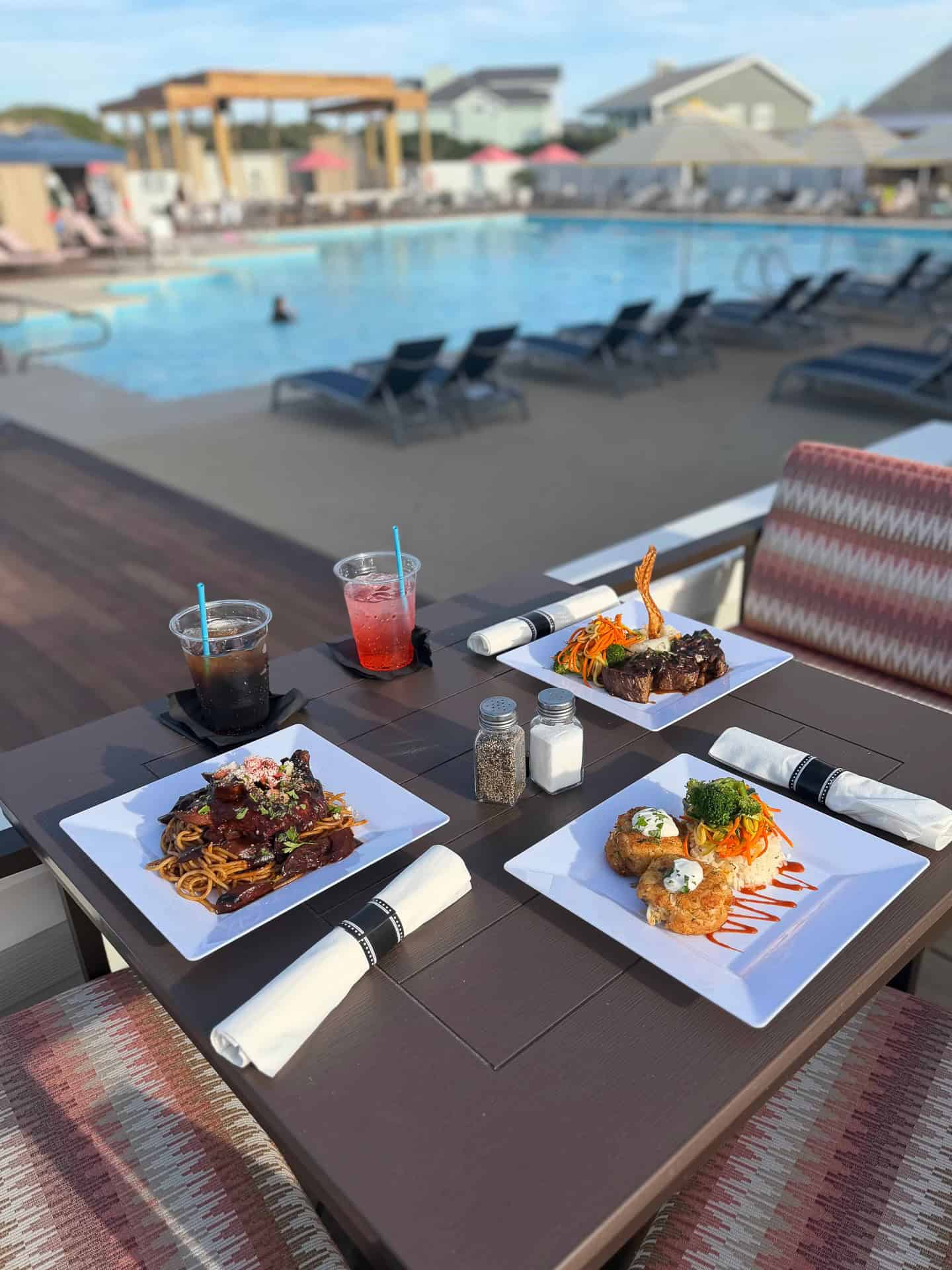 Oceanfront dining at Gather