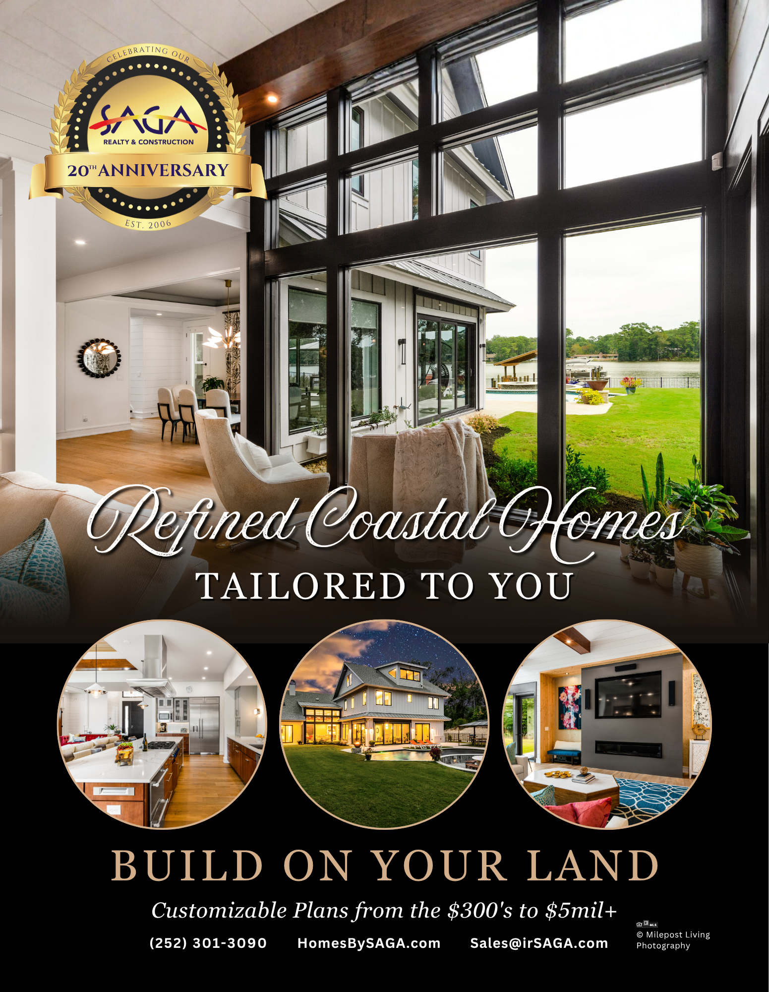 Homes by SAGA - Refined Coastal Homes