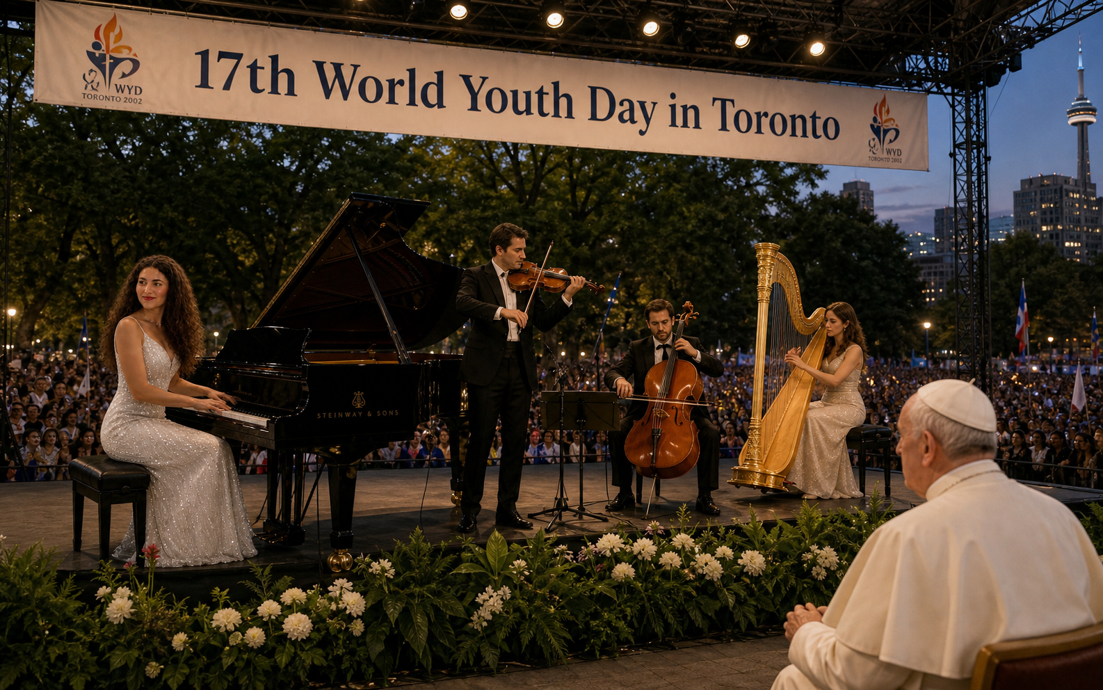 Concert in Honour of Pope John Paul II & World Youth Day, Toronto, Canada, 2002