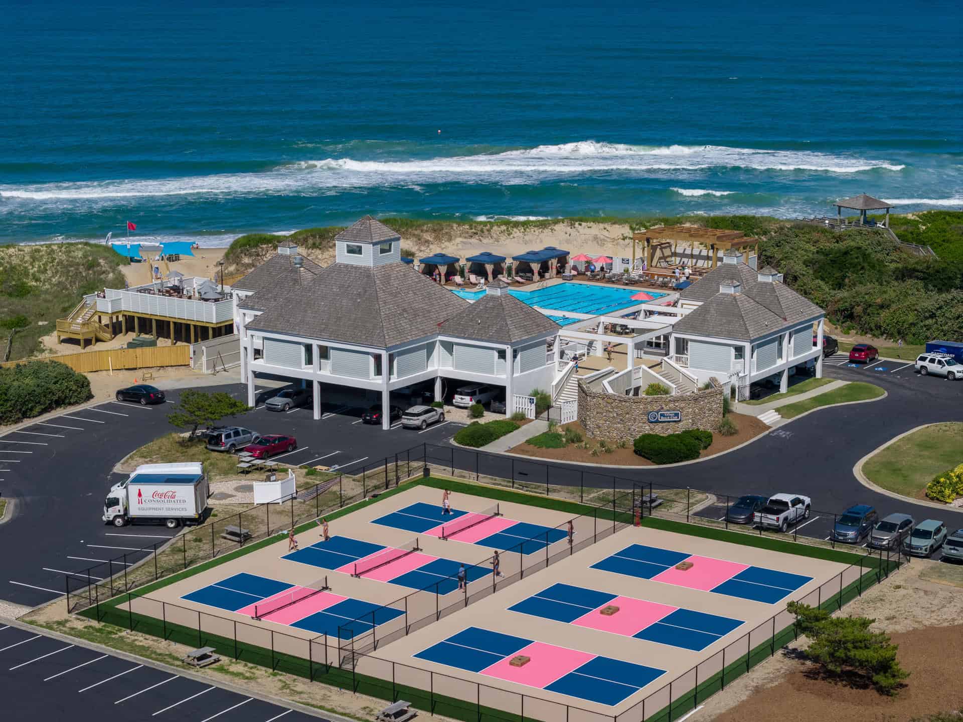 pickleball court rentals in Nags Head