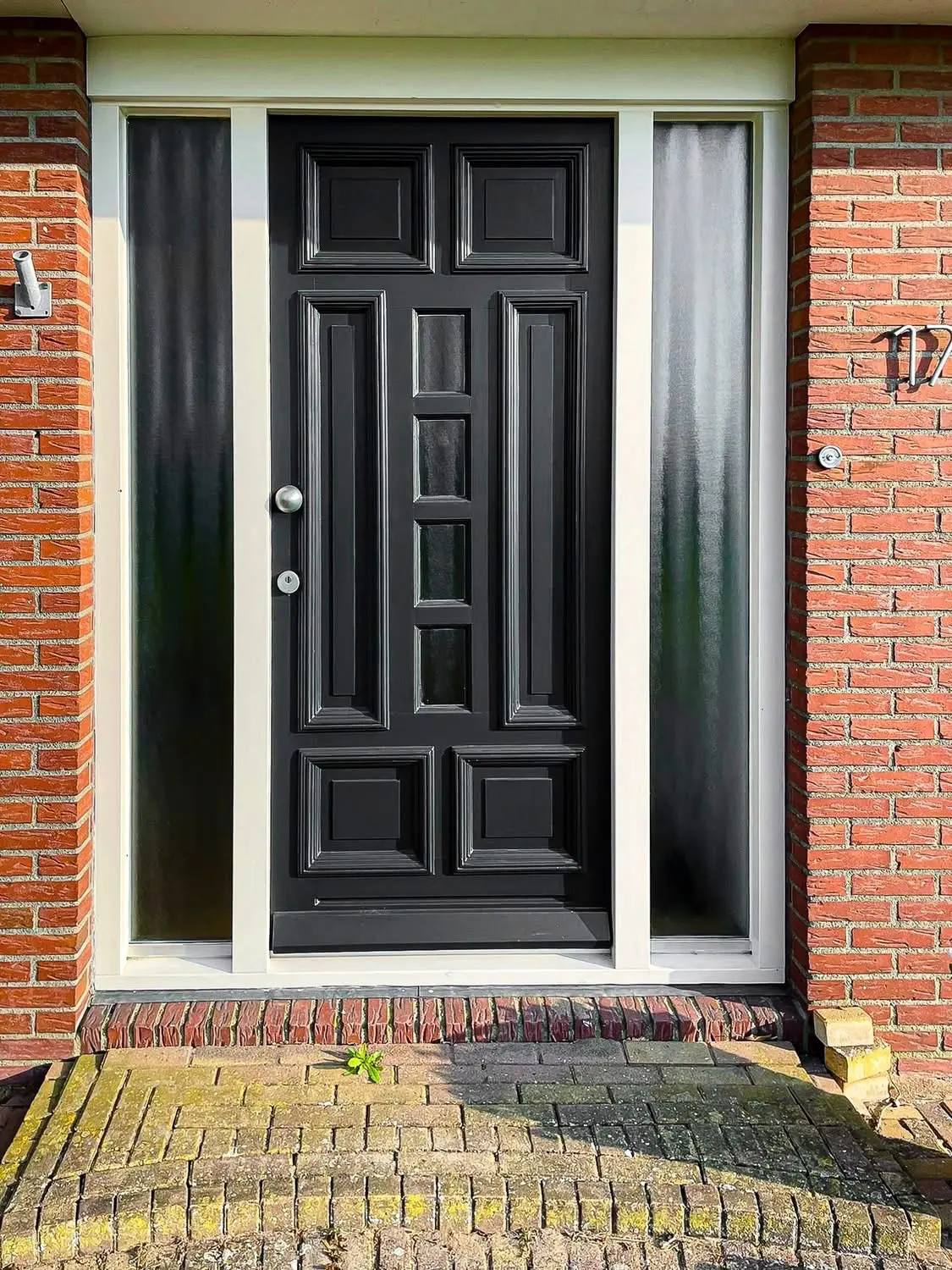 Vernieuwde voordeur