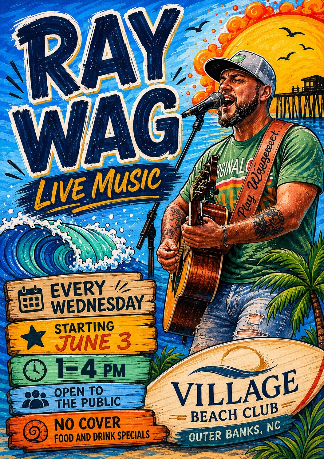 Ray Wag Poster
