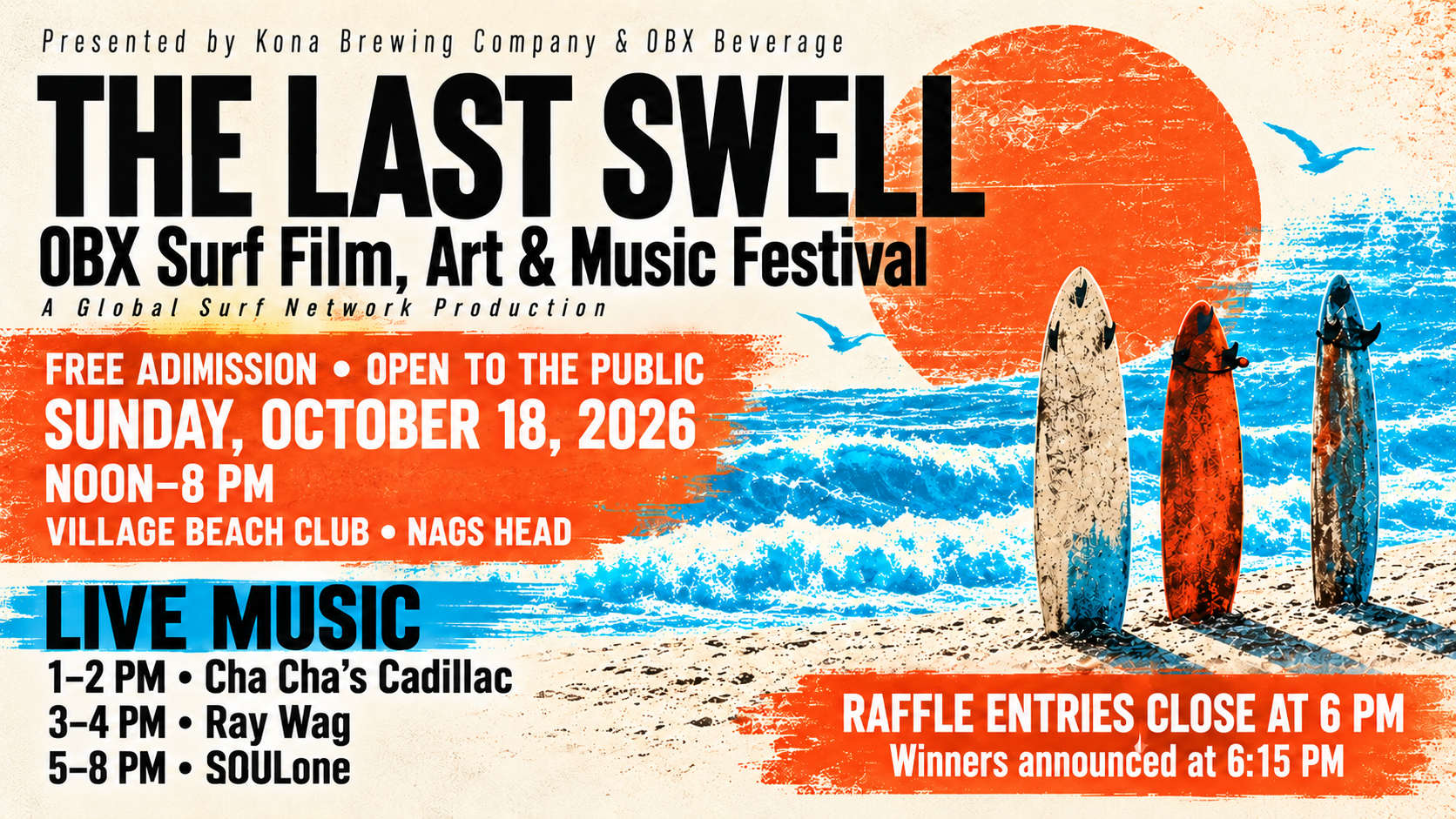 The Last Swell Live Surfboard Shaping & Art