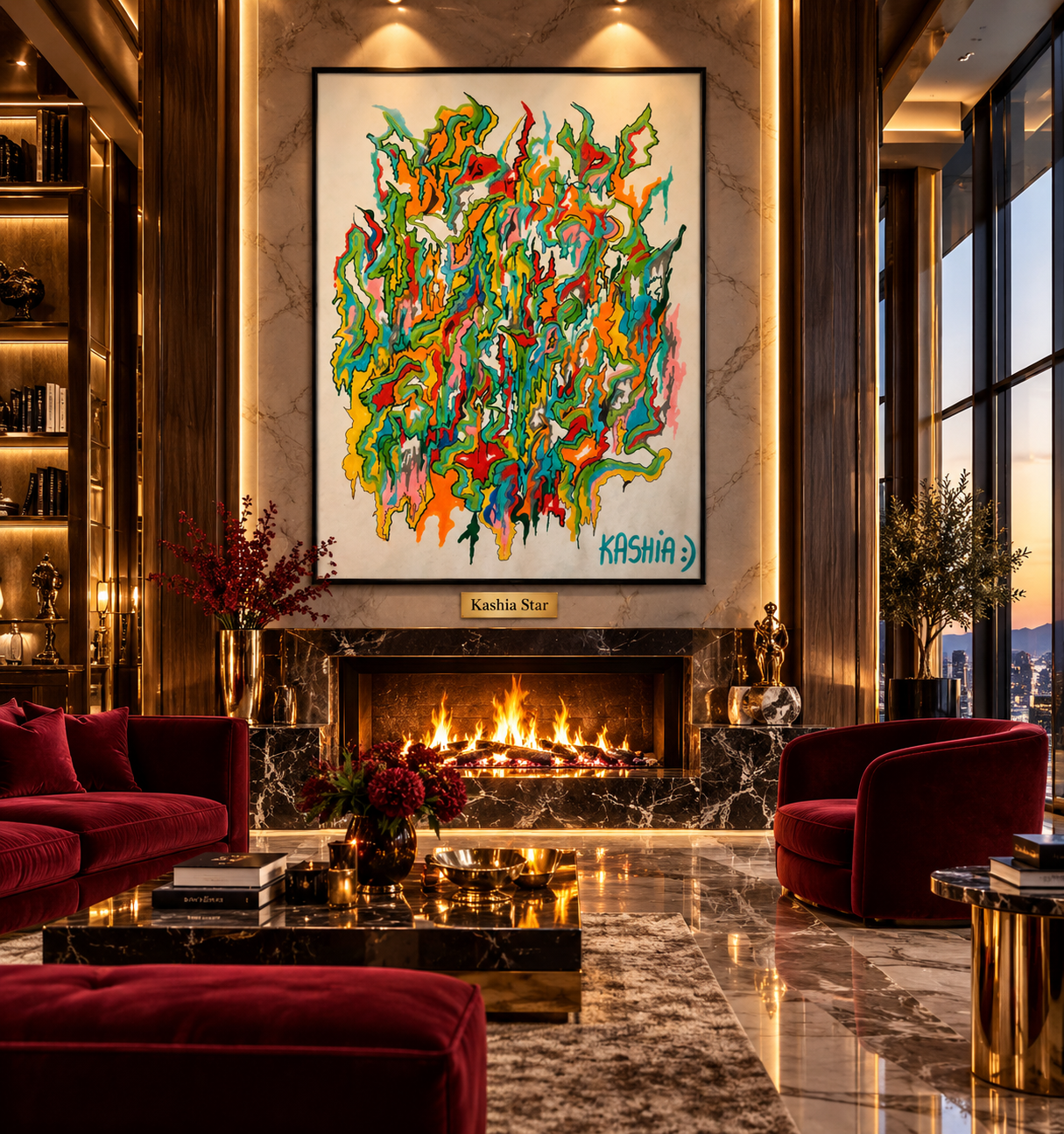 Abstract Canvas 4