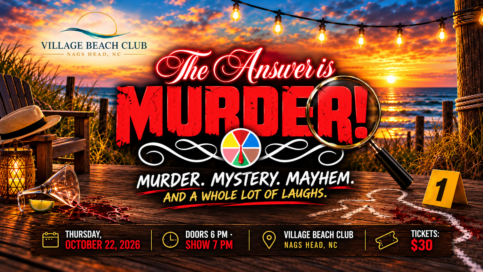Murder Mystery Event